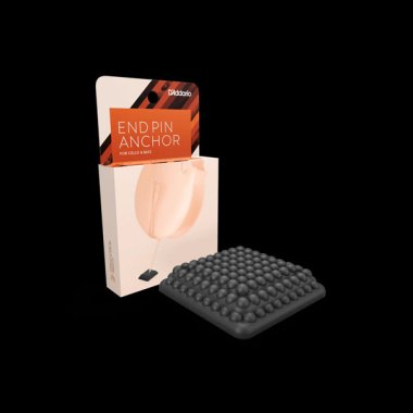 D'Addario End Pin Anchor For Cello and Bass, Black