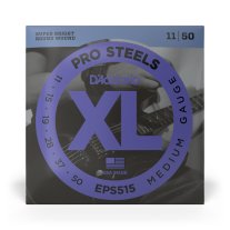 D'Addario EPS515 ProSteels Electric Guitar Strings Medium 11-50
