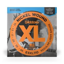 D'Addario ESXL110 XL Double Ball End Steinberger Electric Guitar 10-46