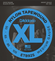 D'Addario ETB92S Tapewound Electric Bass Short Scale (50-105)