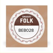 D'Addario Folk Nylon BEB028 1st string (e), normal tension .028