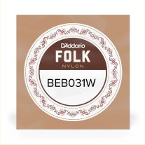D'Addario Folk Nylon BEB031W 4th string (D), normal tension .031