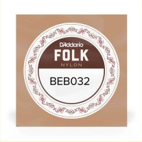 D'Addario Folk Nylon BEB032 2nd string (b), normal tension .032