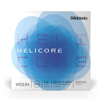 D'Addario Helicore Violin HE310-5 4/4M Medium Tension, 5 String Set