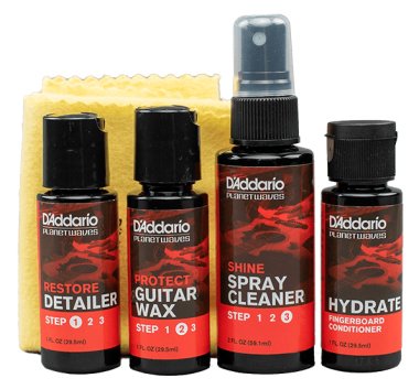 D'Addario Instrument Care Essentials - Complete Care Kit