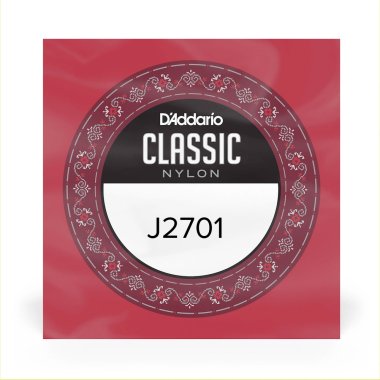 D'Addario J2701 Classic Nylon Normal Tension, 1st string e .028