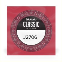 D'Addario J2706 Classic Nylon Normal Tension, 6th single E .043