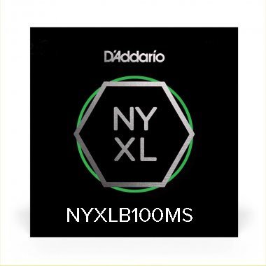 D'Addario Multi-Scale Electric Bass, NYXL Nickel Wound, Single String