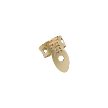 D'Addario National Brass Finger Pick NP2B-04, .025, 4-Pack