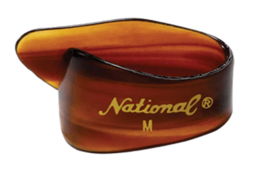 D'Addario National Tortoiseshell Thumb Pick NP7T-04 Medium, 4-Pack