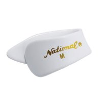 D'Addario National White Thumb Pick NP7W-04 Medium, 4-Pack