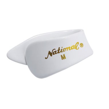 D'Addario National White Thumb Pick NP7W-04 Medium, 4-Pack
