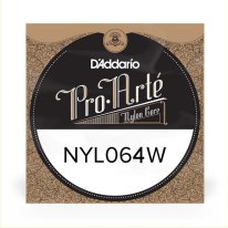 D'Addario NYL064W Classical Guitar .064, single string