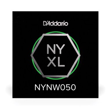 D'Addario NYXL Nickel Plated Steel Wound Electric Guitar Single .050