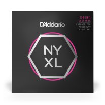 D'Addario NYXL0984SB Nickel Wound, 8-string Strandberg Cust Lt 9-84
