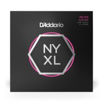 D'Addario NYXL45130 Bass Regular Light 5-String 45-130, Full Set