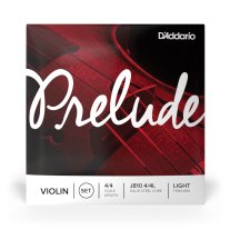 D'Addario Prelude Violin J810 4/4 Light Tension, Ball End, Full Set