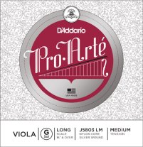D'Addario Pro Arte Viola A Medium Tension J5801 MM, Single String