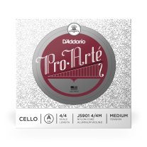 D'Addario ProArte Cello A 4/4 Medium Tension J5901 4/4M, Single String