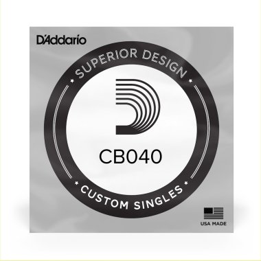 D'Addario Single Electric Bass, Chromes CB040