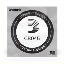 D'Addario Single Electric Bass, Chromes CB045