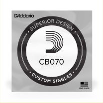 D'Addario Single Electric Bass, Chromes CB070