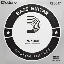 D'Addario Single Electric Bass, Nickel Wound XLB067