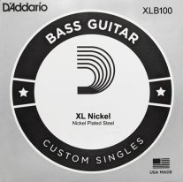 D'Addario Single Electric Bass, Nickel Wound XLB100