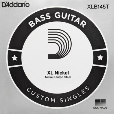 D'Addario Single Electric Bass, Nickel Wound XLB145T, Tapered
