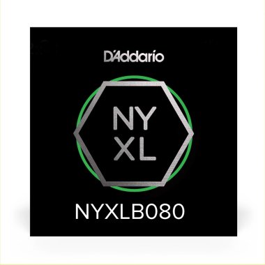 D'Addario Single Electric Bass, NYXL Nickel Wound NYXLB080