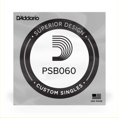 D'Addario Single Electric Bass, Pro Steels PSB060