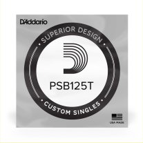 D'Addario Single Electric Bass, Pro Steels PSB125T, Tapered