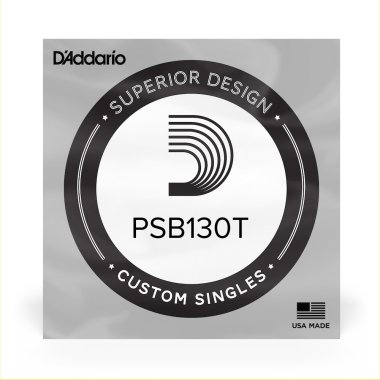 D'Addario Single Electric Bass, Pro Steels PSB130T, Tapered