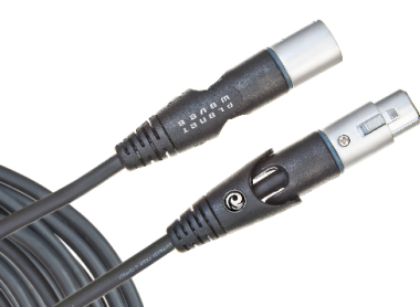 D'Addario Swivel XLR Microphone Cable 25 ft (7.62m)
