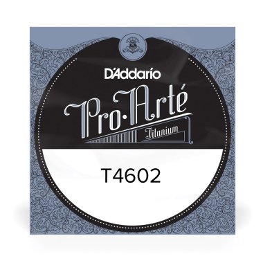 D'Addario Titanium T4602 - 2nd string (b) hard tension .0325
