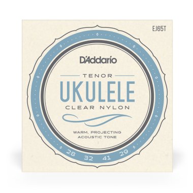 D'Addario Ukulele EJ65T Pro-Arte Custom Extruded Clear Nylon, Tenor
