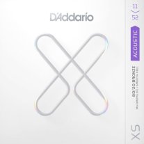 D'Addario XS 80/20 Bronze Acoustic Guitar, Cust. Light, 11-52