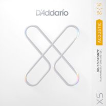 D'Addario XS 80/20 Bronze Acoustic Guitar, Light Top/Med Bottom 12-56