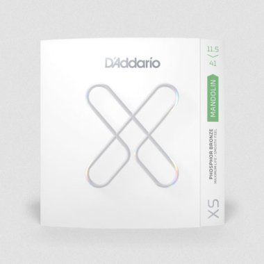 D'Addario XS Coated Phosphor Bronze Mandolin Strings Med-Heavy 11.5-41