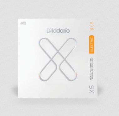 D'Addario XS Nickel Electric Strings, Regular Light 7-String 10-56