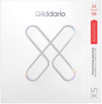 D'Addario XS Phosphor Bronze Acoustic Guitar, Medium 13-56 3-Pack