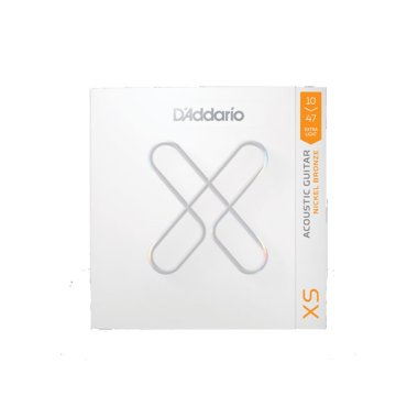 D'Addario XSANB1047 Nickel Bronze Coated Acoustic Strings Extra Light 10-47