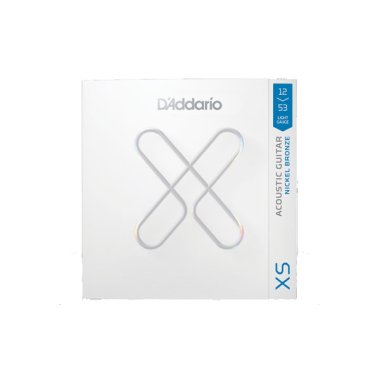 D'Addario XSANB1253 Nickel Bronze Coated Acoustic Strings Light 12-53