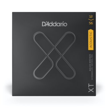 D'Addario XT 80/20 Bronze Acoustic Strings, Lt Top / Med Btm 12-56