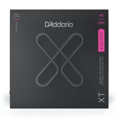 D'Addario XT Nickel Electric Bass Strings, Regular Light 45-100