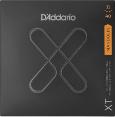 D'Addario XT Phosphor Bronze Mandolin Strings, Medium, 11-40