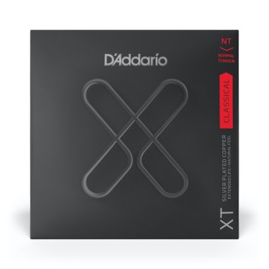 D'Addario XT Silver Plated Copper Classical Guitar Strings, Normal