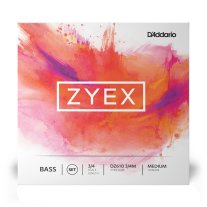 D'Addario Zyex 3/4 Medium Tension DZ610 3/4M, Double Bass Set