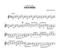 Dalle Ave | Decembre for solo guitar