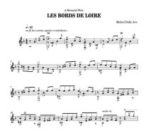 Dalle Ave | Les bords de Loire for solo guitar